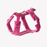 Magenta - Velvet Dog Harness - FURLOU