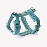 Blue - Velvet Dog Harness - FURLOU