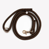 'Brown' - Braided Rope Leash - FURLOU