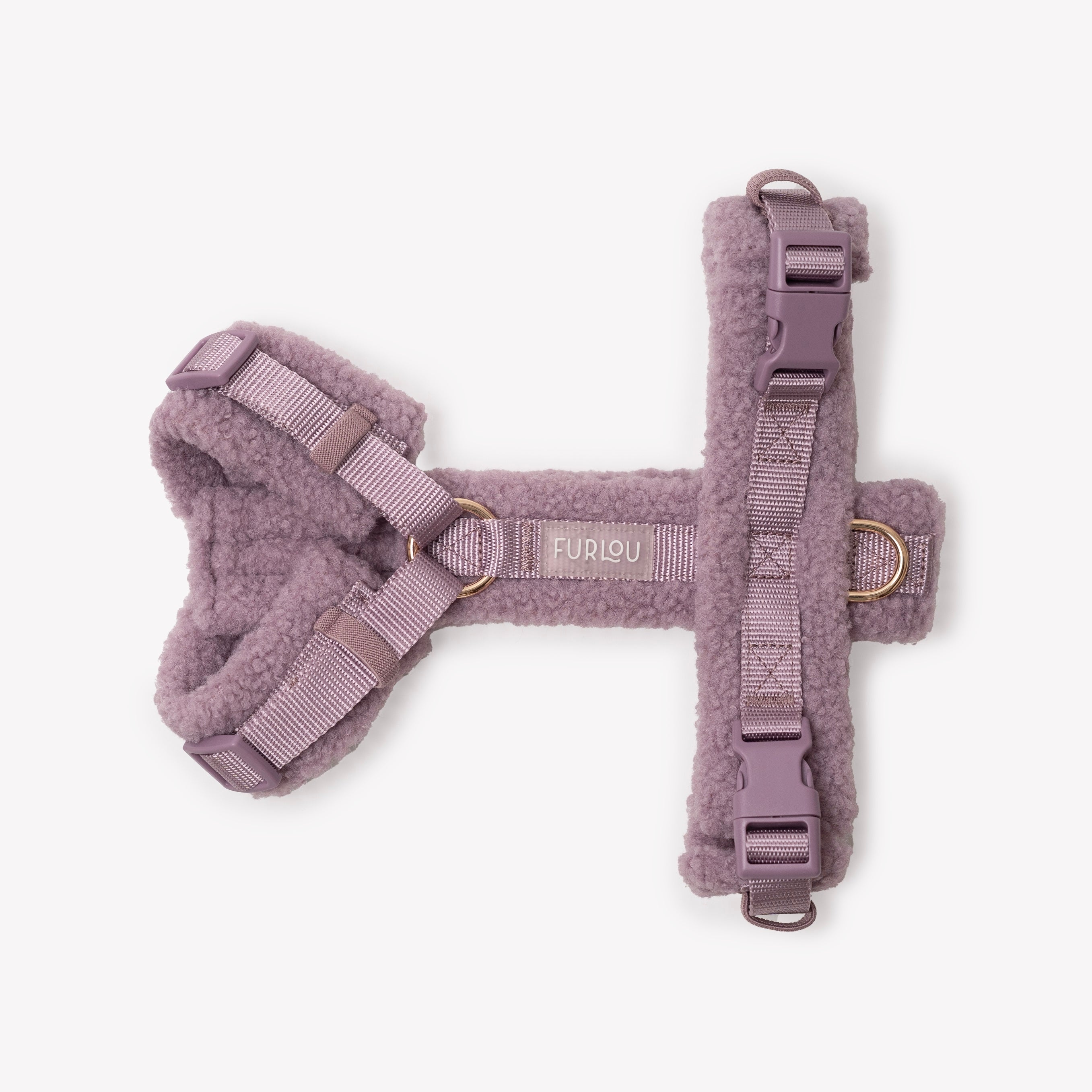 'Lilac' - Sherpa Dog Harness - FURLOU 