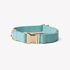 'Blue' - Canvas Dog Collar - FURLOU 