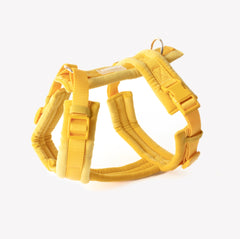 Yellow - Velvet Dog Harness - FURLOU 