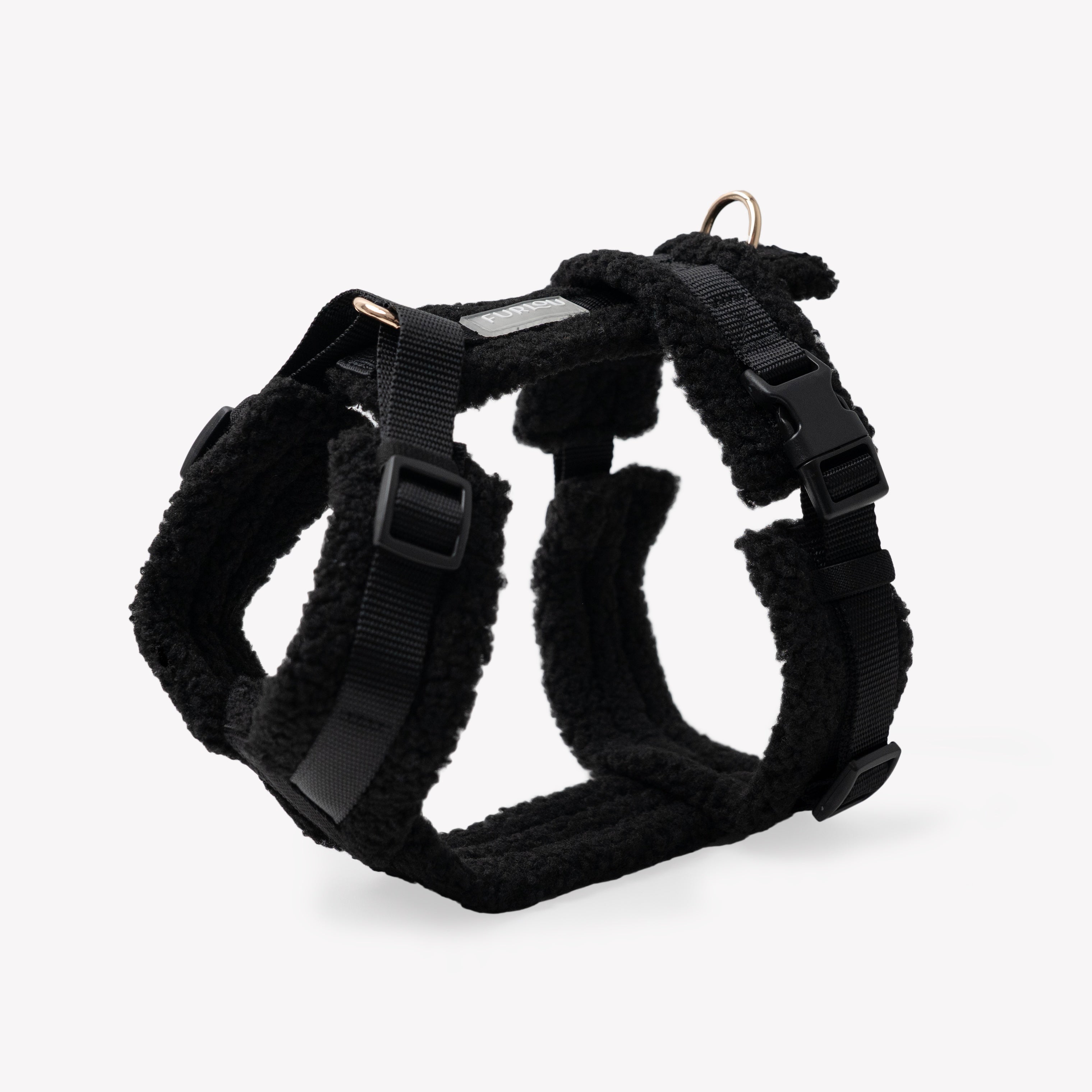 'Black' - Sherpa Dog Harness - FURLOU 