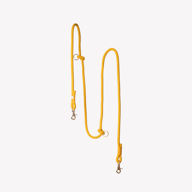 'Yellow' - Hands Free Braided Leash - FURLOU 