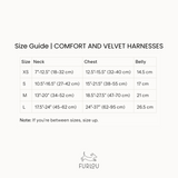 Sand - Velvet Dog Harness