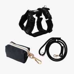 Black Sherpa Harness Set - FURLOU 