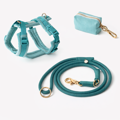 Blue Harness Set - FURLOU 