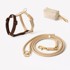 Tan Harness Set - FURLOU 