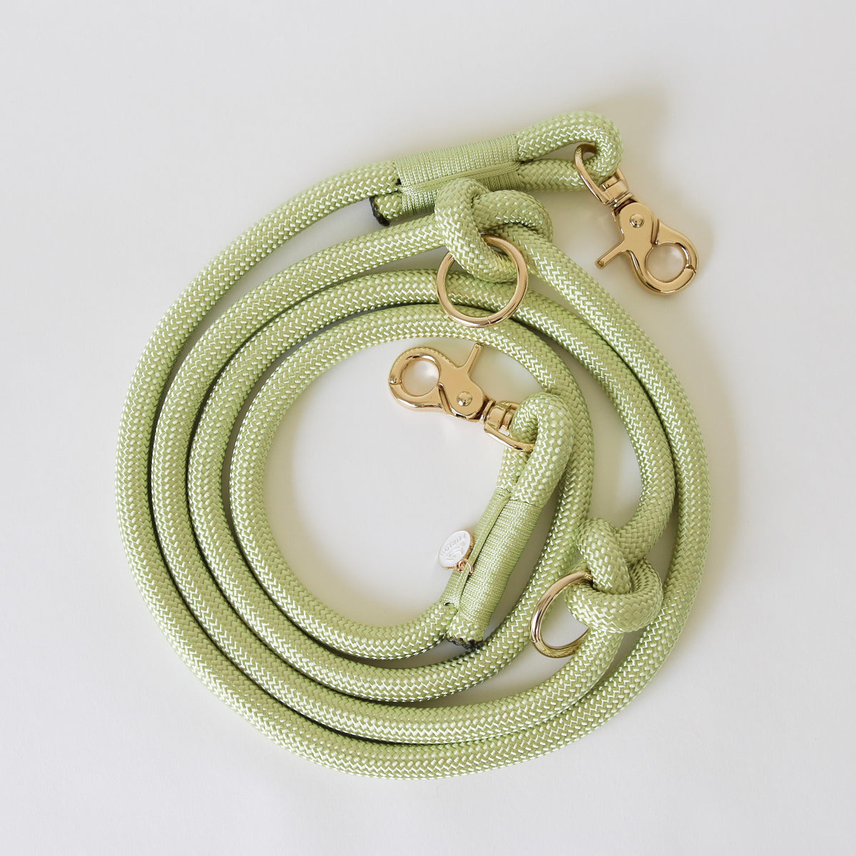 'Lime Green' - Hands Free Braided Leash