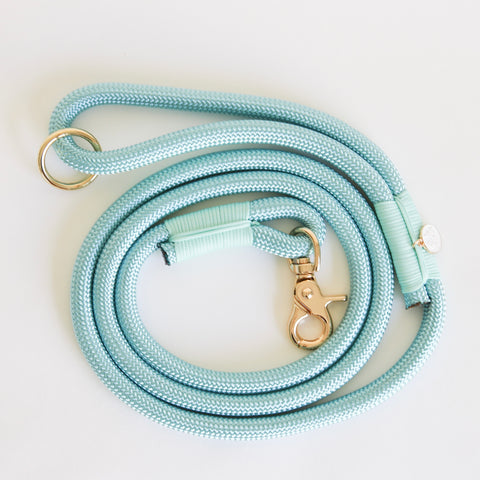 'Aqua' - Braided Rope Leash - FURLOU 