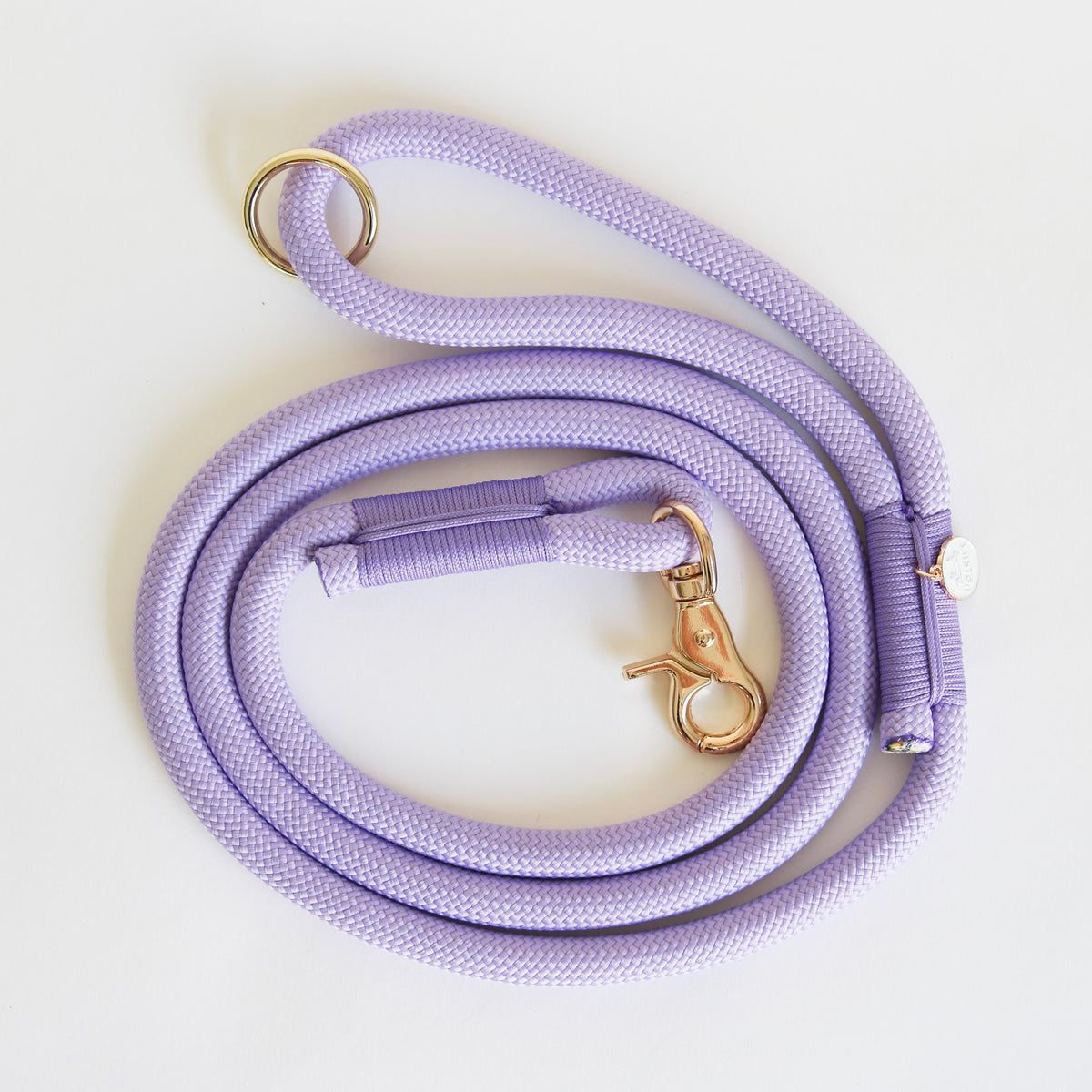 'Lavender' - Braided Rope Leash - FURLOU 