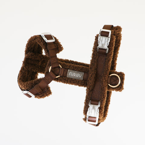 Brown - Sherpa Dog Harness - FURLOU 