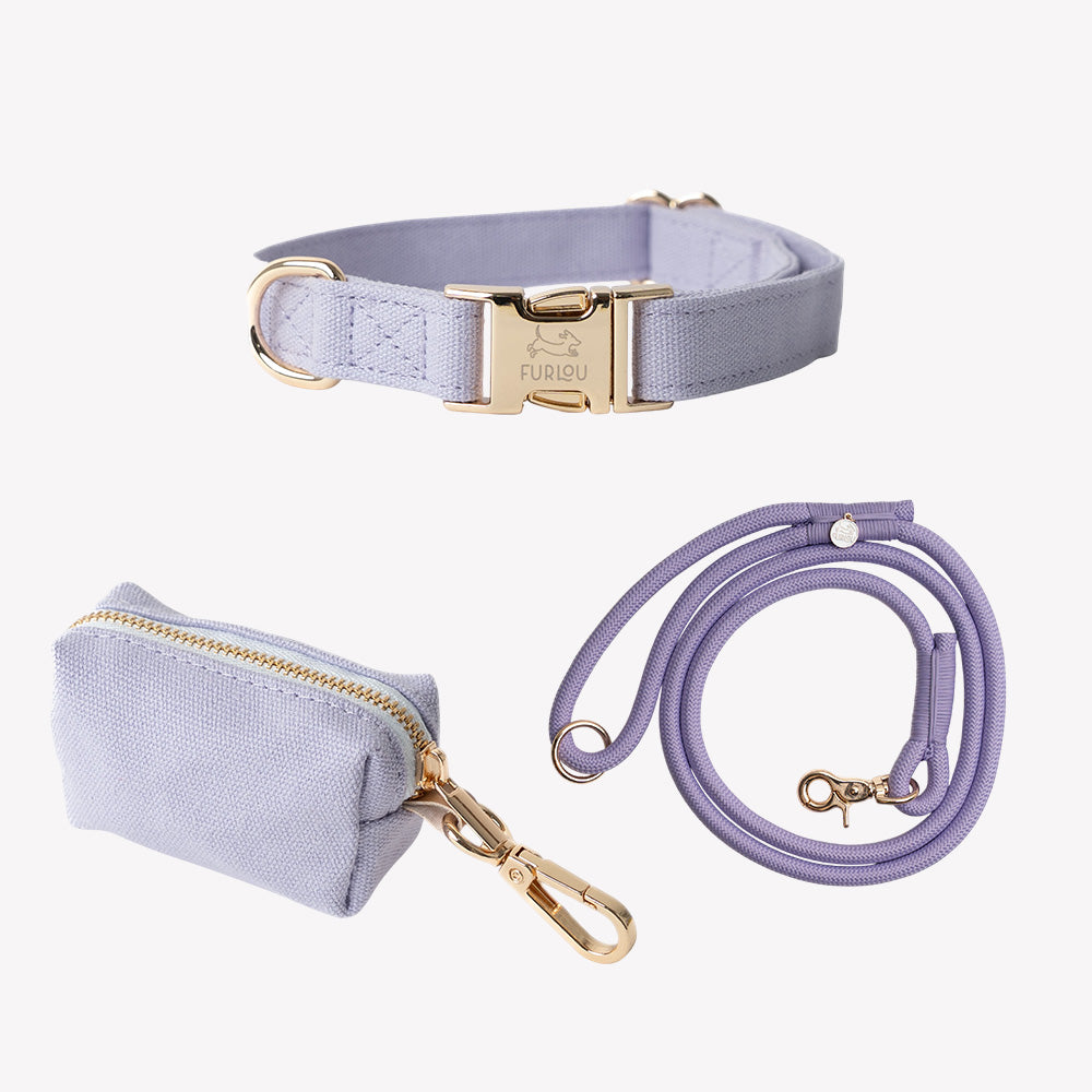 Lavender Collar Set - FURLOU 