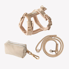 Tan Comfort Harness Set - FURLOU 