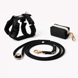 Black Sherpa Harness Set - FURLOU 
