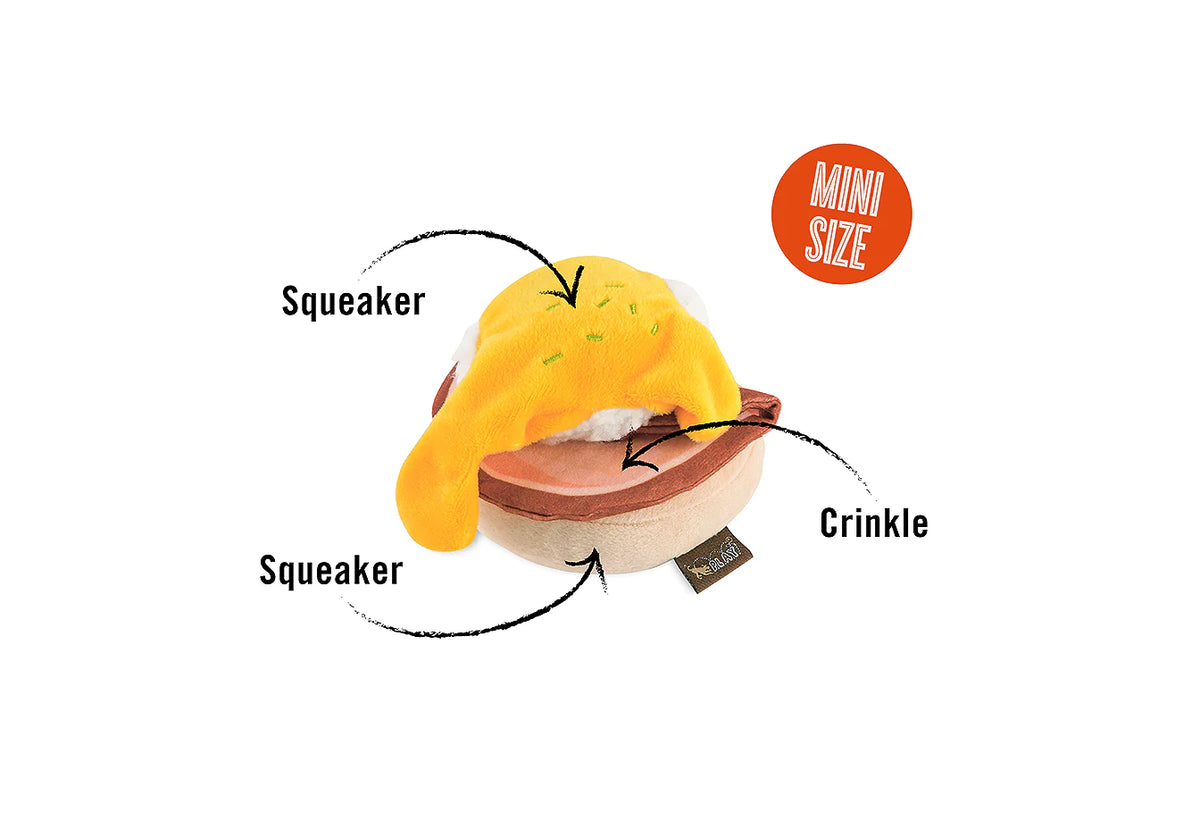 Eggs Benedict - Dog Toy