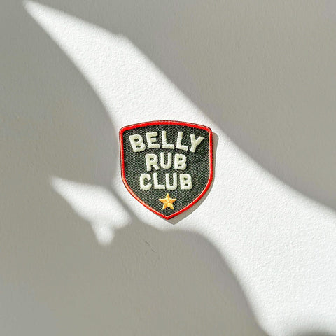 Belly Rub Club - Iron-on Patch